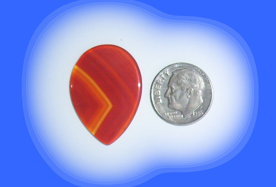 TR8184 Red Brazilian Agate