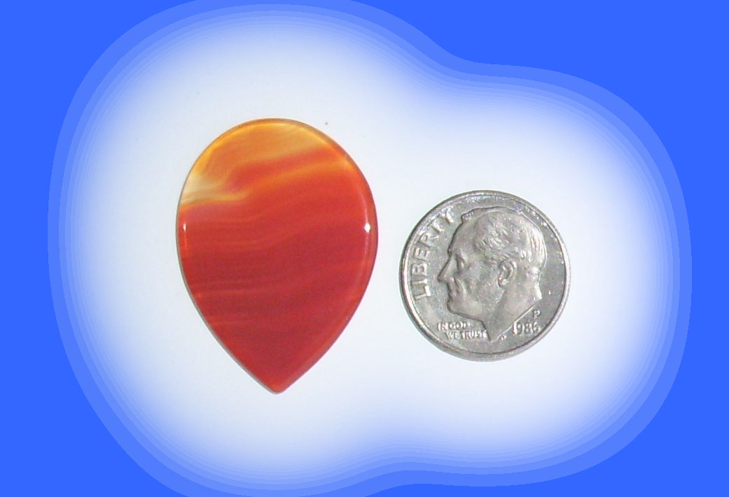 TR8191 Red Brazilian Agate