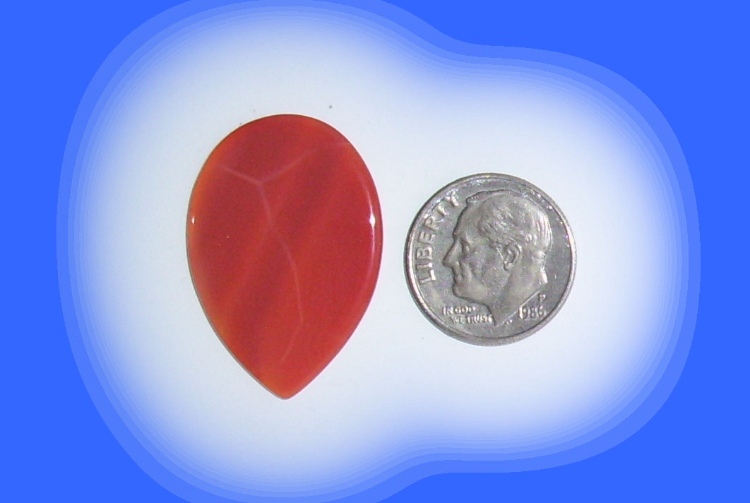 TR8297 Red Brazilian Agate